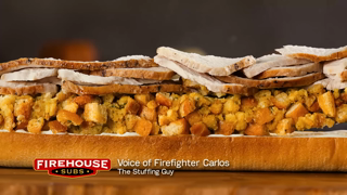 Firehouse Subs The NEW Thanksgiving Turkey Sub at Firehouse Subs is Firefighter Approved Ad Commercial Brand Imagery Photoshoot 0