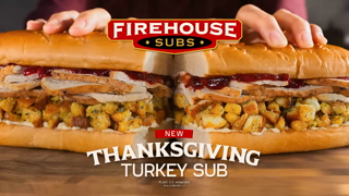 Firehouse Subs The NEW Thanksgiving Turkey Sub at Firehouse Subs is Firefighter Approved Ad Commercial Brand Imagery Photoshoot 2