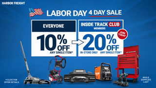 Harbor Freight Labor Day Sale 2024 Harbor Freight Ad Commercial Brand Imagery Photoshoot 1