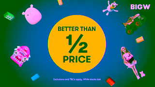 Big W BIG W Toy Sale Better Than Half Price 6s Ad Commercial Brand Imagery Photoshoot 2