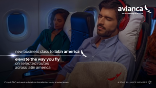 Avianca Elevate the way you fly Ad Commercial Brand Imagery Photoshoot 1