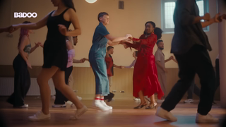 BADOO 15 Salsa Find someone to sweep you off your feet Ad Commercial Brand Imagery Photoshoot 0