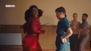 BADOO 15 Salsa Find someone to sweep you off your feet Ad Commercial Brand Imagery Photoshoot 1