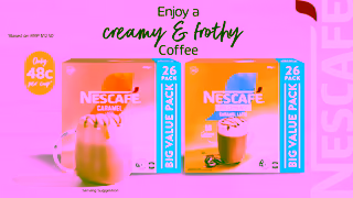 Nescafe NESCAF Coffee Sachets Value Packs Ad Commercial Brand Imagery Photoshoot 2
