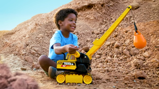 Tonka Toys Tonka Steel Classics The Only Truck Tough Enough Ad Commercial Brand Imagery Photoshoot 1