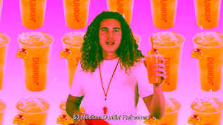 Dunkin Donuts Refreshers Thirsty Ad Commercial Brand Imagery Photoshoot 1
