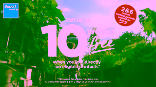 Bupa DOM HI 15 10WFWW Offer Ends 11 June 2025 Ad Commercial Brand Imagery Photoshoot 1