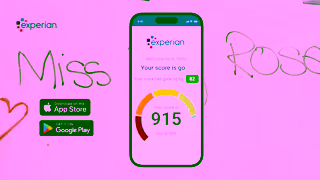 Experian Miss Nella Rose x Experian checking your Experian Credit Score is the ultimate cheat code Ad Commercial Brand Imagery Photoshoot 1