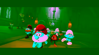 Paramount Pictures Smurfs Purpose 2025 Movie Ad Commercial Brand Imagery Photoshoot 0