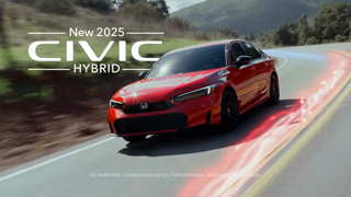 Honda Introducing the New 2025 Honda Civic Hybrid Ad Commercial Brand Imagery Photoshoot 0