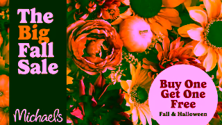 Michaels Stores Michaels Big Fall Sale CAN 15 Ad Commercial Brand Imagery Photoshoot 0