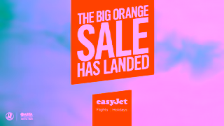 easyJet The Big Orange Sale Ad Commercial Brand Imagery Photoshoot 0