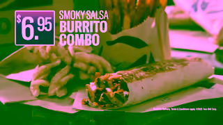 Taco Bell Taco Bell Smoky Salsa Burrito Combo Ad Commercial Brand Imagery Photoshoot 1