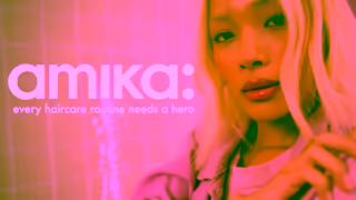 AMIKA 23x more volume with NEW big hit volumizing shampoo conditioner amika wash care Ad Commercial Brand Imagery Photoshoot 0