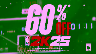 NBA 2K NBA25 ALL HOLIDAY ACCOLADES TRAILER 14 ENUS ESRB SONY 1920x1080 FINAL Ad Commercial Brand Imagery Photoshoot 0