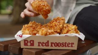 Red Rooster Hot Honey Crunch Ad Commercial Brand Imagery Photoshoot 0