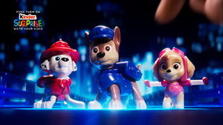 Kinder Discover the new Paw Patrol toys with Kinder Surprise Ad Commercial Brand Imagery Photoshoot 1