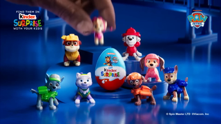 Kinder Discover the new Paw Patrol toys with Kinder Surprise Ad Commercial Brand Imagery Photoshoot 2