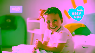 Pampers Easy Ups AbsorbencyDemo Night Ad Commercial Brand Imagery Photoshoot 2
