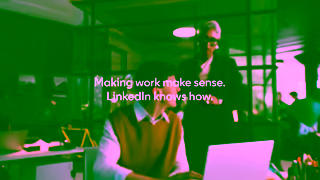 LinkedIn Making Work Make Sense LinkedIn Knows How Ad Commercial Brand Imagery Photoshoot 2