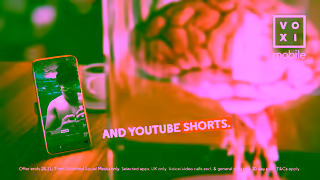 VOXI VOXI Mobile Unlimited Social Media and YouTube Shorts for 12month Ad Commercial Brand Imagery Photoshoot 1