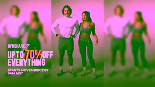 Gymshark Gymshark Black Friday Coming Soon Ad Commercial Brand Imagery Photoshoot 2