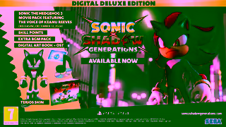 SEGA SONIC X SHADOW GENERATIONS Accolades Trailer SONY PEGI ENG Ad Commercial Brand Imagery Photoshoot 2