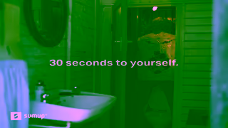 SumUp.com 30 seconds to yourself 0 time to prepare One business to run Make it count with SumUp Ad Commercial Brand Imagery Photoshoot 0