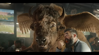 Buffalo Wild Wings Nothing says Hank and Jason Kelce becoming brothers like Buffalo Wild Wings Ad Commercial Brand Imagery Photoshoot 0