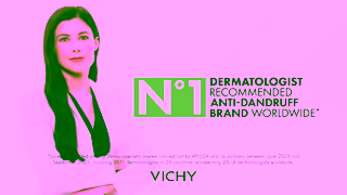 Vichy Discover Dercos Anti Dandruff 2in1 Conditioning Shampoo for flake free nourished hair Ad Commercial Brand Imagery Photoshoot 2