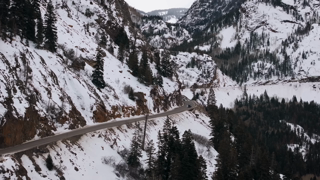 Visit Ouray Winter in Ouray Colorado Ad Commercial Brand Imagery Photoshoot 0