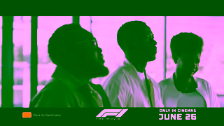 Warner Brothers F1 The Movie In cinemas June 26 Ad Commercial Brand Imagery Photoshoot 1
