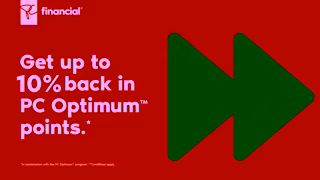 PC Financial Get up to 10 back in PC Optimum points with the PC Mastercard Ad Commercial Brand Imagery Photoshoot 0
