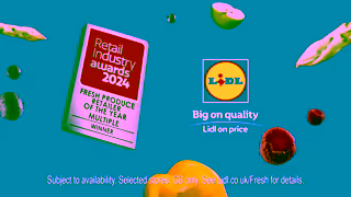 Lidl Lidl Fresh Produce Retailer of the Year Ad Commercial Brand Imagery Photoshoot 2