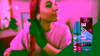 Schwarzkopf Schwarzkopf LIVE Colour Drops Petal Pink Ad Commercial Brand Imagery Photoshoot 0