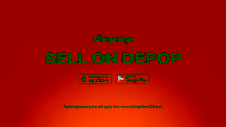 Depop Make more money when you sell on Depop Pay no selling fees on new listings TCs apply Ad Commercial Brand Imagery Photoshoot 2