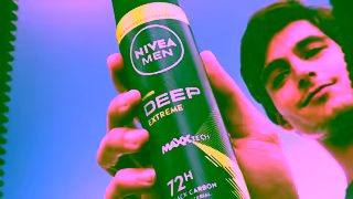 Nivea NIVEA MEN Deep Extreme deodorant Ad Commercial Brand Imagery Photoshoot 0
