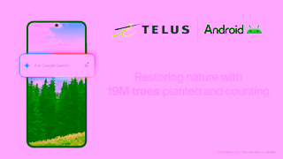 TELUS TELUS Buy a phone and well plant a tree Ad Commercial Brand Imagery Photoshoot 1