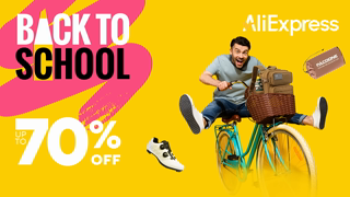 AliExpress Enjoy your Back to school sale on AliExpress up to 70 off from Aug 19th25th Ad Commercial Brand Imagery Photoshoot 0