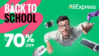 AliExpress Enjoy your Back to school sale on AliExpress up to 70 off from Aug 19th25th Ad Commercial Brand Imagery Photoshoot 1