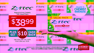 Chemist Warehouse Healthy Break Zyrtec Ad Commercial Brand Imagery Photoshoot 1