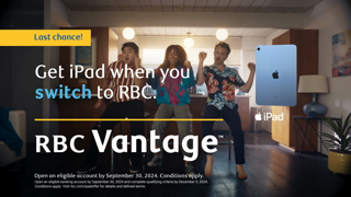 RBC Royal Bank Last chance Get iPad when you switch to RBC Ad Commercial Brand Imagery Photoshoot 1