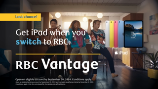 RBC Royal Bank Last chance Get iPad when you switch to RBC Ad Commercial Brand Imagery Photoshoot 2