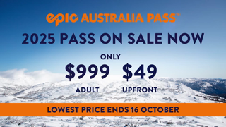 EpicPass.com Hurry 2025 Epic Australia Pass Prices Rise 16 Oct Perisher 06 Ad Commercial Brand Imagery Photoshoot 2