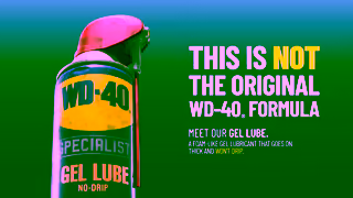 WD-40 WD40 SPECIALIST NoDrip GEL Lubricant Ideal for Vertical Surfaces Moving Parts Ad Commercial Brand Imagery Photoshoot 2