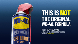 WD-40 WD40 SPECIALIST NoDrip GEL Lubricant Ideal for Vertical Surfaces Moving Parts Ad Commercial Brand Imagery Photoshoot 2