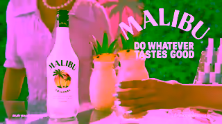 MALIBU Drinks Malibu Salon UK Do Whatever Tastes Good Ad Commercial Brand Imagery Photoshoot 2