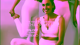 WISKII Active WISKII Mothers Day Sale Up To 20 Off Sitewide For Her Treat Yourself Ad Commercial Brand Imagery Photoshoot 2