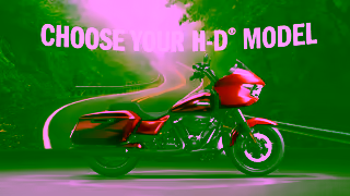 Harley-Davidson Build Your Dream Bike 2024 HarleyDavidson Road Glide Ad Commercial Brand Imagery Photoshoot 0