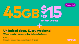 Optus Optus OPT0646 PP AED SAL Data AugustPrepaidOffers 45GBfor15 PMAX VID 1920x1080 15s Ad Commercial Brand Imagery Photoshoot 2